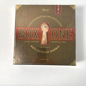 Box One Neil Patrick Harris Theory 11 Board Game Trivia Code Puzzles New Sealed